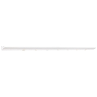 Task Lighting 60.5" 30W Lighted Power Strip - 7 Receptacles - 5000K - 3,000 Lumens - 12V - White