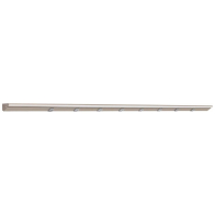 Task Lighting 72.5" 36W Lighted Power Strip - 8 Receptacles - CCT Tunable (27K thru 50K) - 12V - Satin Nickel