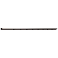 Task Lighting 72.5" 36W Lighted Power Strip - 8 Receptacles - 5000K - 3,600 Lumens - 12V - Black