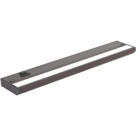 NSL 8W 18" Task Star Pro LED Under Cabinet Light - CCT Selectable - 450 Lumens - 120V - Bronze
