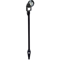 Dabmar 6W LED Spot Light - 18" Riser - 3000K - Black - 12V