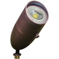 Dabmar 7W LED Small Spot Light - MR16 Lamp - 2700K - 12V - Antique Bronze