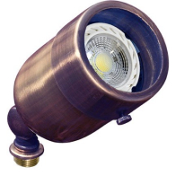 Dabmar 5W LED Directional Spot Light - MR16 Lamp - 2700K - 12V - Antique Bronze