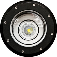 Dabmar 4W LED In-Ground Well Light - MR16 Lamp - RGB Tunable + 2700K - 12V - Black