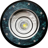 Dabmar 3W LED In-Ground Well Light - MR16 Lamp - 2700K - 12V - Verde Green