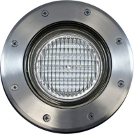 Dabmar 6W LED In-Ground Well Light - PAR36 Lamp - 3000K - 12V - Stainless Steel