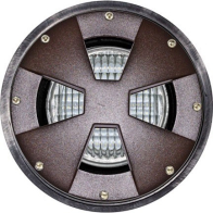 Dabmar 4W LED In-Ground Well Light - PAR36 Lamp - 3000K - 12V - Bronze
