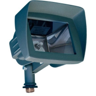 Dabmar 4W LED Flood Light w/ Hood - 3000K - 12V - Green