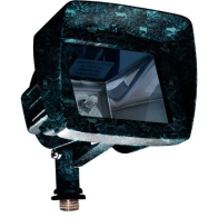 Dabmar 4W LED Flood Light w/ Hood - 3000K - 12V - Verde Green