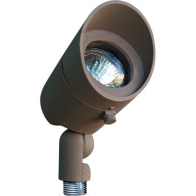 Dabmar 3W LED Spot Light w/ Hood - MR16 Lamp - 2700K - 12V - Bronze