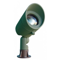 Dabmar 7W LED Spot Light w/ Hood - MR16 Lamp - 2700K - 12V - Green