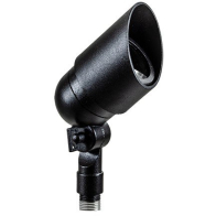 Dabmar 7W LED Spot Light w/ Rotatable Hood - MR16 Lamp - 2700K - 12V - Black