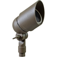 Dabmar 5W LED Spot Light w/ Rotatable Hood - MR16 Lamp - 2700K - 12V - Bronze