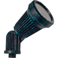 Dabmar 7W LED Mini Spot Light - MR16 Lamp - 2700K - 12V - Verde Green