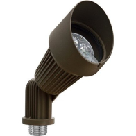 Dabmar 4W LED Mini Spot Light w/ Hood - MR16 Lamp - RGB Tunable + 2700K - 12V - Bronze