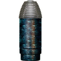 Dabmar 4W LED Mini Bollard - MR16 Lamp - RGB Tunable + 2700K - 12V - Verde Green