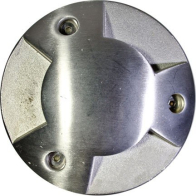 Dabmar 3W LED In-Ground Drive-Over Well Light - MR16 Lamp - 2700K - 12V - Stainless Steel