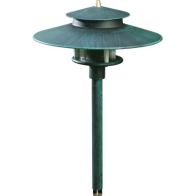 Dabmar 2.5W 16" LED Pathway Light - 12V - Patina Green