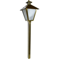 Dabmar 2.5W 27" LED Pathway Light - 12V - Antique Brass