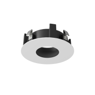 DMF Lighting M-Series 4" Round Flangeless Pinhole Trim - White