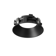 DMF Lighting M-Series 4" Round Flangeless Trim - Black