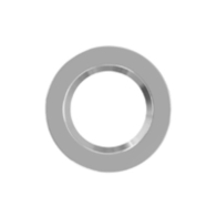Sylvania LEDVANCE Satin Nickel trim for 4" SLIM CCT SELECTABLE MICRODISK