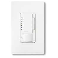 Lutron Vive Maestro Wireless RF 0-10V Occupancy Sensor Dimmer - 8A Max Load - 120-277V - White