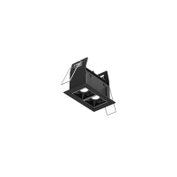DALS Pinpoint 2-Light Microspot LED Recessed Downlight - 6W - CCT Selectable - 120V - Black
