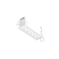 DALS Pinpoint 5-Light Microspot LED Recessed Downlight - 14W - CCT Selectable - 120V - White