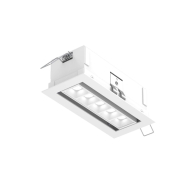DALS Pinpoint 5-Light Microspot LED Recessed Gimbal Downlight - 14W - CCT Selectable - 120V - White