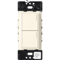Lutron RadioRA 3 Sunnata Keypad - 2 Button - Biscuit