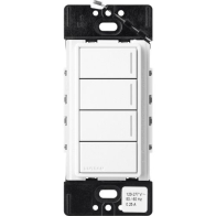 Lutron RadioRA 3 Sunnata Keypad - 3 Button w/ Raise-Lower - Brilliant White
