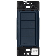 Lutron RadioRA 3 Sunnata Keypad - 3 Button w/ Raise-Lower - Deep Sea