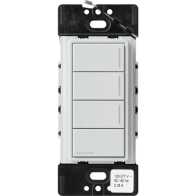 Lutron RadioRA 3 Sunnata Keypad - 3 Button w/ Raise-Lower - Mist
