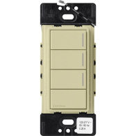 Lutron RadioRA 3 Sunnata Keypad - 3 Button w/ Raise-Lower - Sage