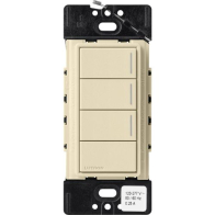 Lutron RadioRA 3 Sunnata Keypad - 3 Button w/ Raise-Lower - Sand