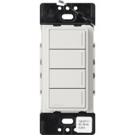 Lutron RadioRA 3 Sunnata Keypad - 4 Button - Lunar Gray
