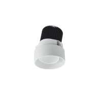 Nora Lighting 2" Iolite LED Downlight - Round Trimless Adjustable - 1000 Lumens - 3500K - Matte Powder White