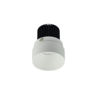 Nora Lighting 2" Iolite LED Downlight - Round Trimless - 1000 Lumens - 2700K - Matte Powder White