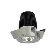 Nora Lighting 1" Iolite LED Downlight - Round Bullnose - 5000K - Natural Metal