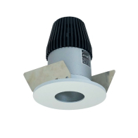 Nora Lighting 1" Iolite LED Downlight - Round Pinhole - 3500K - Haze / Matte Powder White