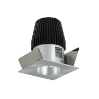 Nora Lighting 1" Iolite LED Downlight - Square Reflector w/ Round Aperture - 5000K - Natural Metal
