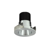 Nora Lighting 2" Iolite LED Downlight - Round Reflector - 1000 Lumens - 2700K - Natural Metal