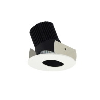 Nora Lighting 2" Iolite LED Downlight - Adjustable Slot - 1000 Lumens - 2700K - Black / Matte Powder White