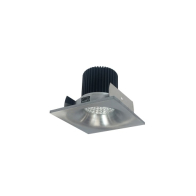 Nora Lighting 2" Iolite LED Downlight - Square Bullnose - 1000 Lumens - 3000K - Natural Metal