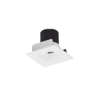 Nora Lighting 2" Iolite LED Downlight - Square Reflector with Square Aperture - 10° Optic - 800 Lumens - 3000K - Matte Powder White