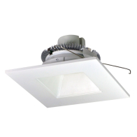Nora Lighting 6" 12W Cobalt Square LED Retrofit Downlight - 3500K - 1,000 Lumens - 120V - White / Square Reflector