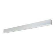 Nora Lighting 48" 50W L-Line LED Indirect / Direct Linear - 6,152 Lumens - CCT Selectable - Aluminum - 120-347V