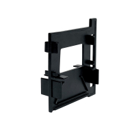 Nora Lighting Wall Mount Daisy Chain Bracket for NLUD - Black