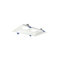 Nora Lighting 2-Lamp Plate for 2" M2 Mini Recessed Downlight Series - White